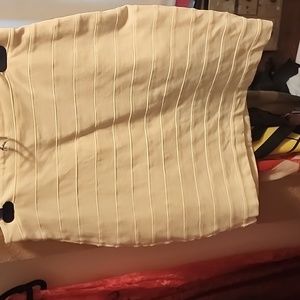 Express White Pencil Skirt Med